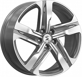 Premium Series KP004 7.5x19 5x114.3 ET 50 Dia 67.1 (Diamond gloss graphite)