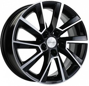 Khomen 1604 6x16 5x100 ET 45 Dia 54.1 (BFP)