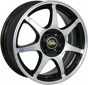 Cross Street CR-15 6x15 4x100 ET 40 Dia 67.1 (BKF)