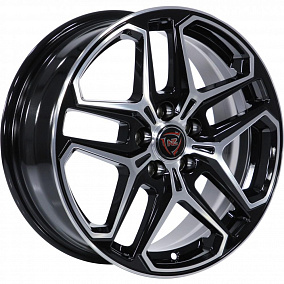 NZ R-04 6.5x16 5x105 ET 38 Dia 56.6 (BKF)