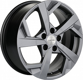 Khomen 1712 7x17 5x114.3 ET 45 Dia 66.1 (grey)