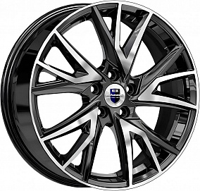 K&K KC1054 6.5x18 5x108 ET 33 Dia 60.1 (алмаз черный)