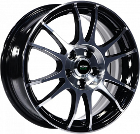 Megami MGM-3 6x15 5x100 ET 38 Dia 57.1 (BKF)