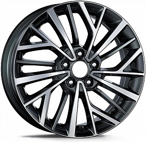 Carwel Токо 7x17 5x114.3 ET 48 Dia 67.1 (BL)