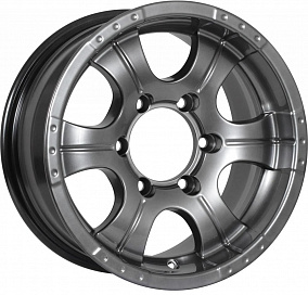 K&K Байконур 8x16 5x139.7 ET 20 Dia 110.1 (дарк платинум)