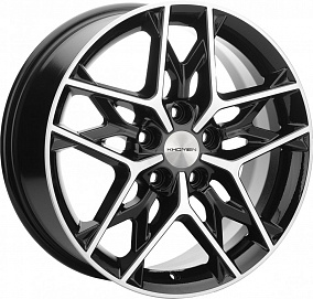 Khomen 1709 7x17 5x108 ET 50 Dia 63.4 (BFP)