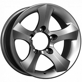 K&K Айсберг 8x16 5x139.7 ET -20 Dia 110.1 (дарк платинум)