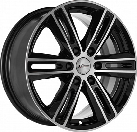 X-trike X-124 7.5x17 6x139.7 ET 38 Dia 67.1 (BKFP)