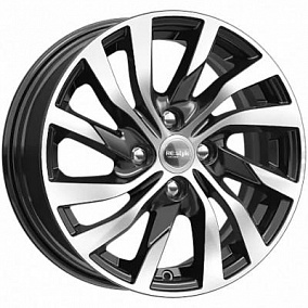 K&K KC882 6x15 4x100 ET 40 Dia 60.1 (алмаз черный)