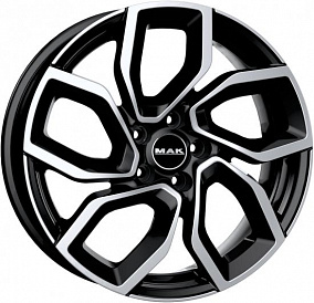 Mak Apollo 7.5x18 5x108 ET 45 Dia 65.1 (black mirror)