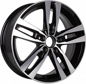 K&K Rassvet 6.5x16 5x108 ET 50 Dia 63.4 (алмаз черный)