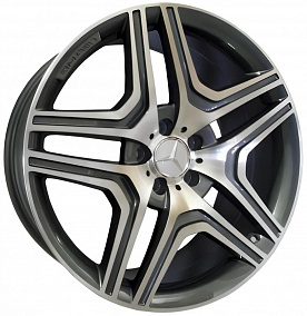 FR Design MB591 10x21 5x130 ET 48 Dia 84.1 (GMF)