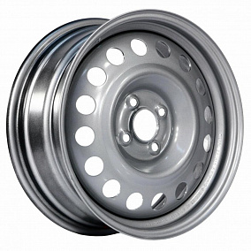 Trebl 64A45R 6x15 4x100 ET 45 Dia 54.1 (silver)