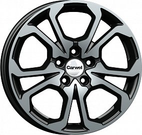 Carwel Ванда 6.5x17 5x114.3 ET 46 Dia 67.1 (BK)