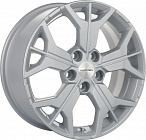 Khomen 1715 7x17 5x108 ET 50 Dia 63.4 (grey)