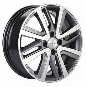 Khomen 1609 6x16 4x100 ET 48 Dia 54.1 (GFP)