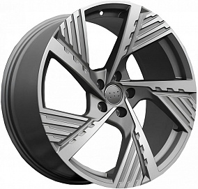 OEM Audi E-Tron 9.5x22 5x112 ET 36 Dia 66.6 (Gray FP)