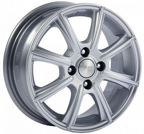Скад Монако 5.5x14 4x98 ET 38 Dia 58.6 (silver)