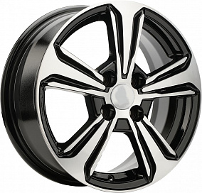 Khomen 1502 6x15 4x100 ET 48 Dia 54.1 (BFP)