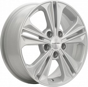 Khomen 1603 6x16 5x114.3 ET 47 Dia 67.1 (silver)
