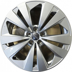 OEM Audi Q8 8.5x19 5x112 ET 20 Dia 66.6 (Brilliantsilver)