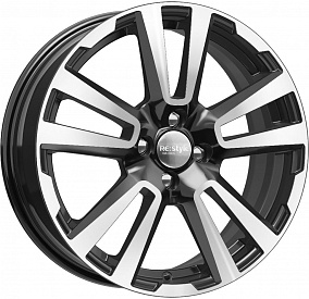 K&K KC874 6.5x17 4x100 ET 43 Dia 60.1 (BFP)
