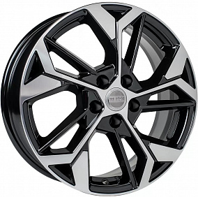 K&K KC1062 6.5x17 5x114.3 ET 50 Dia 54.1 (алмаз черный)