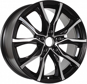 K&K Твист 7.5x17 5x114.3 ET 46 Dia 67.1 (алмаз черный)