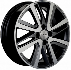 Khomen 1609 6x16 4x100 ET 47 Dia 56.6 (BFP)