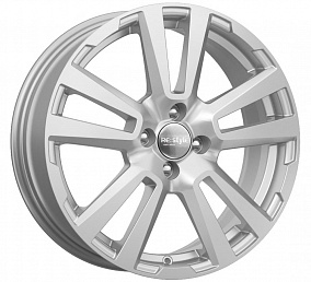 K&K KC874 6.5x17 4x100 ET 43 Dia 60.1 (silver)