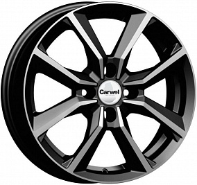 Carwel Сегун 6x16 4x100 ET 41 Dia 67.1 (BK)