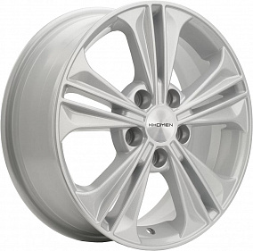 Khomen 1603 6x16 5x114.3 ET 47 Dia 67.1 (silver)