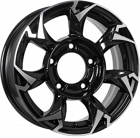 Carwel Гурон 5.5x15 5x139.7 ET 5 Dia 98.5 (GRT)