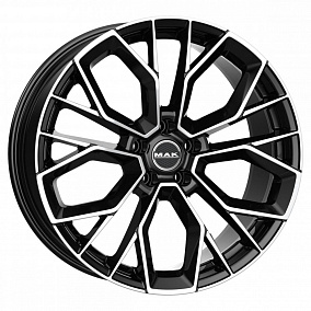 Mak Stilo-D 10x21 5x112 ET 19 Dia 66.5 (black mirror)