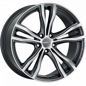 Mak X-Mode 9.5x21 5x112 ET 37 Dia 66.6 (black mirror)