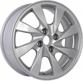 K&K KC695 6x15 4x98 ET 33 Dia 58.6 (silver)