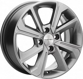 Khomen 1501 6x15 4x100 ET 46 Dia 54.1 (grey)