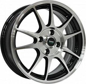 Megami MGM-5 6x15 5x114.3 ET 38 Dia 67.1 (BFP)