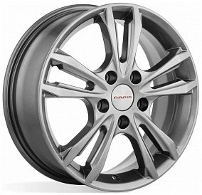 K&K Samara 6x16 4x100 ET 41 Dia 60.1 (silver)