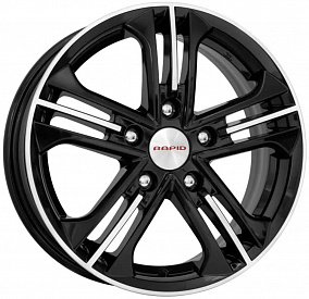 K&K Trinity 6x15 5x114.3 ET 44 Dia 67.1 (алмаз черный)