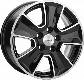 Khomen 1601 6.5x16 5x114.3 ET 43 Dia 67.1 (BFP)