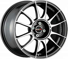 Mak XLR 7x17 5x114.3 ET 45 Dia 76 (gloss black)