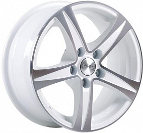 Скад Сакура 6.5x15 5x112 ET 43 Dia 57.1 (алмаз белый)