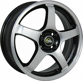 Cross Street CR-14 6x15 4x100 ET 40 Dia 60.1 (BKF)