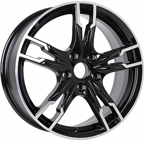 K&K KC875 7x17 5x112 ET 40 Dia 66.6 (алмаз черный)