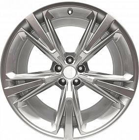 OEM Audi Q8 10x21 5x112 ET 20 Dia 66.6 (серебристый металлик)