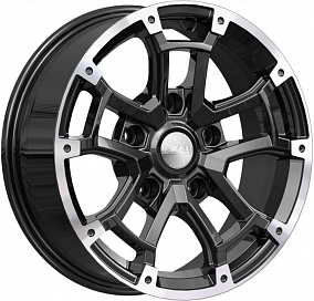 Скад Барахас 7x16 5x139.7 ET 15 Dia 98.5 (Бархат)