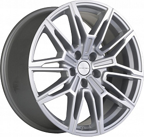 Khomen 1904 8.5x19 5x112 ET 30 Dia 66.6 (Brilliant Silver-FP)