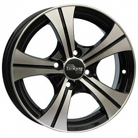Tech Line 410 5.5x14 4x100 ET 43 Dia 60.1 (BD)