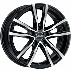 Mak Milano 7x17 5x112 ET 42 Dia 76 (black mirror)